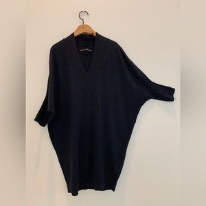 All Saints Dark Gray Wool Sweater